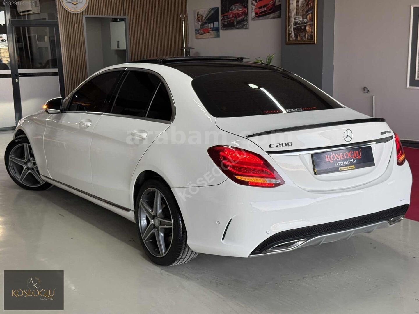 Galeriden Mercedes - Benz C 200 D AMG 2016 Model Şanlıurfa 177.000 km Beyaz 3