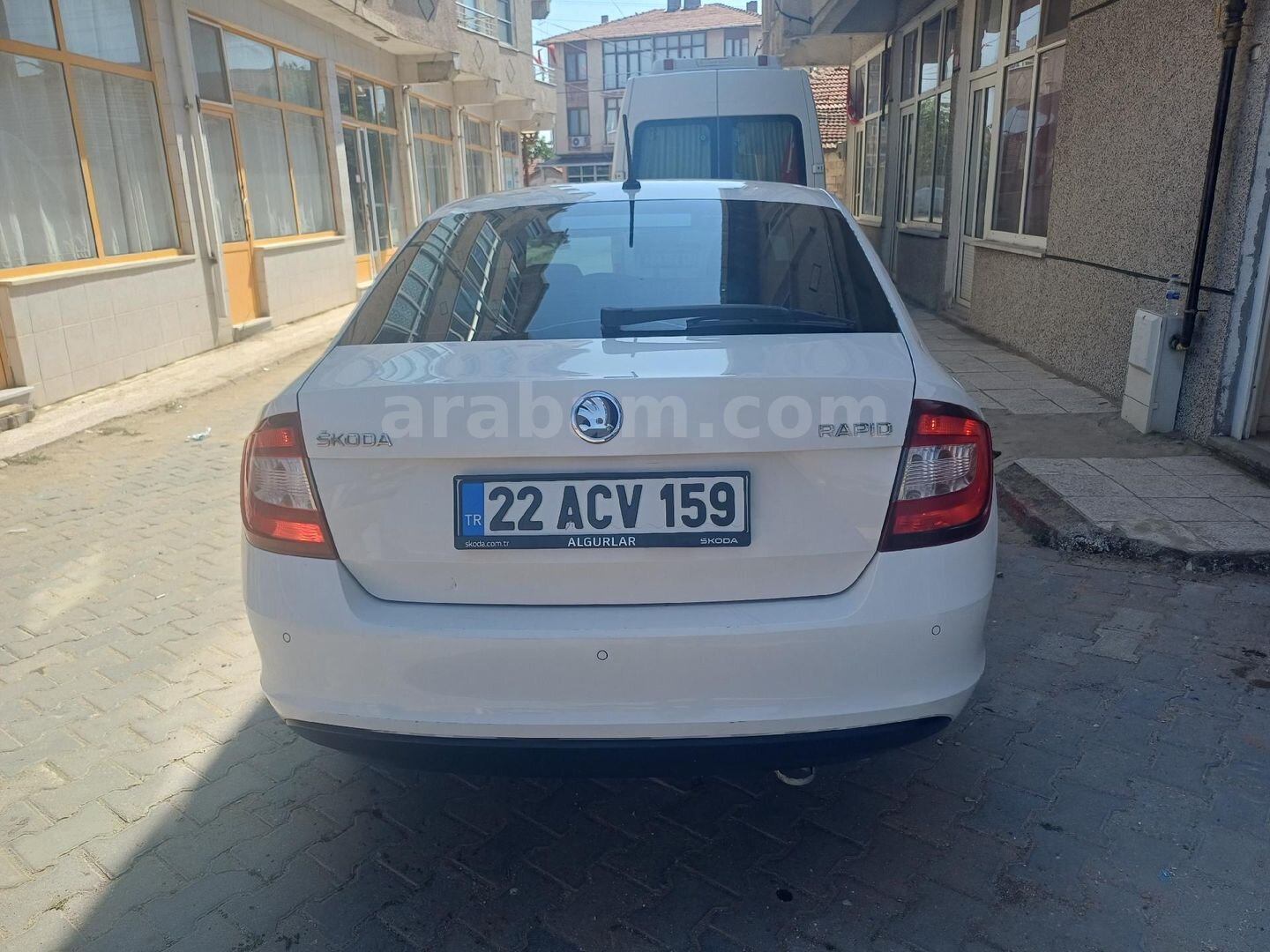 Sahibinden Skoda Rapid 1.4 TDI GreenTec Style 2017 Model Edirne 176.000 km Beyaz 7