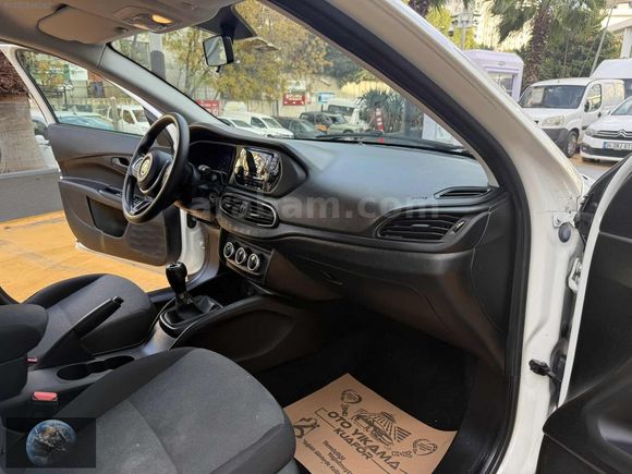 2022 FIAT EGEA DEĞİŞENSİZ FULL SERVİS BAKIMLI KREDİ İMK