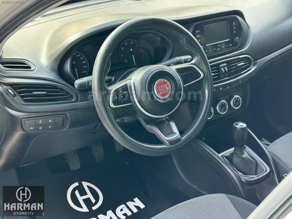 HARMAN'DAN_GENİŞ EKRAN+2022 EGEA EASY ÇELİK JANTLI_130.000 KM'DE