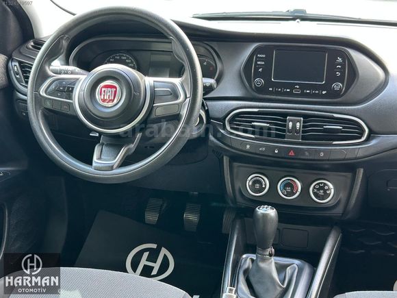 HARMAN'DAN_GENİŞ EKRAN+2022 EGEA EASY ÇELİK JANTLI_130.000 KM'DE