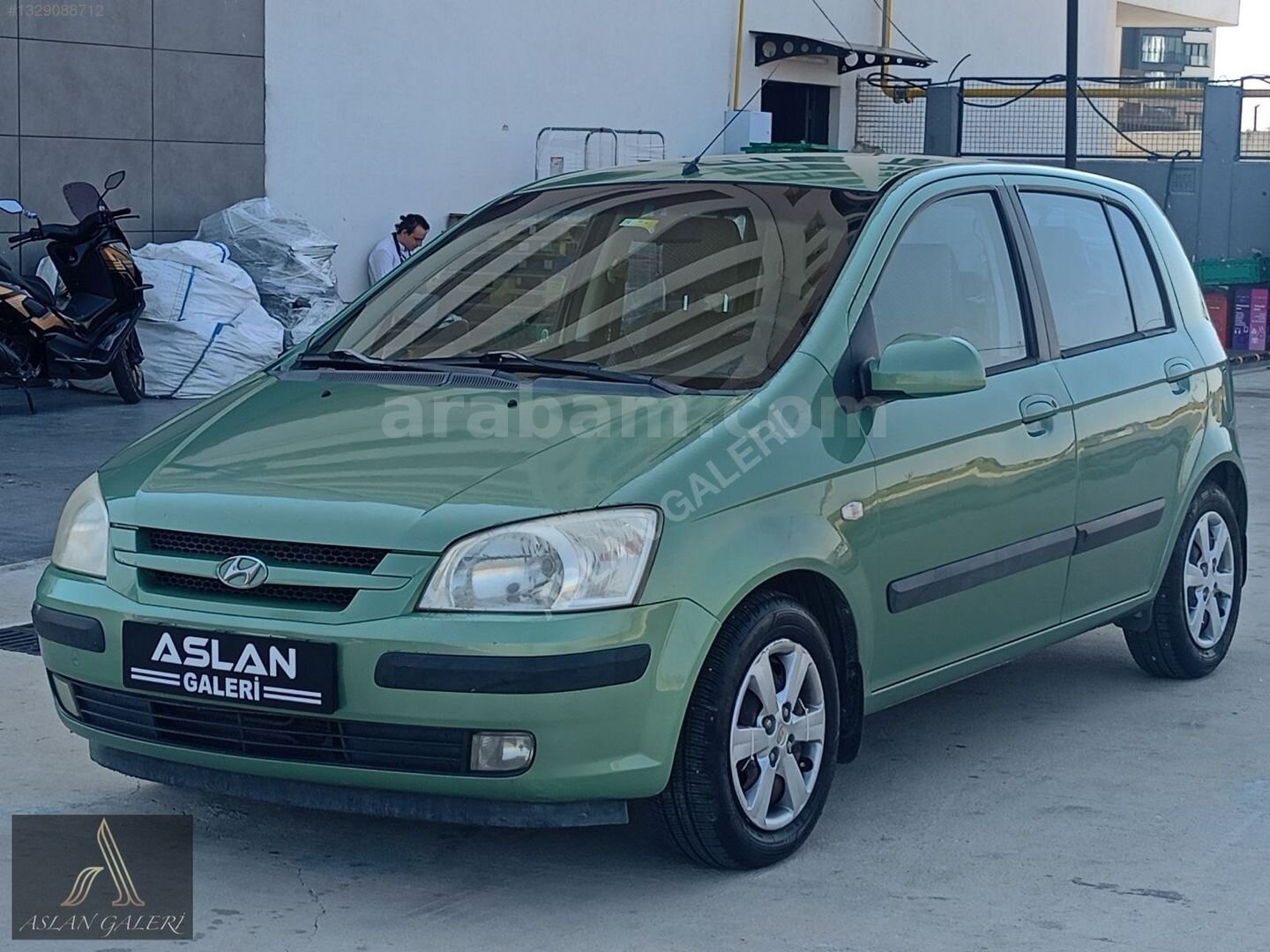 Galeriden Hyundai Getz 1.3 GLS 2005 Model Tekirdağ 183.000 km Yeşil 3