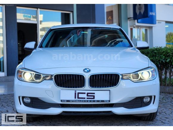 -İCS-2014 BMW 320d Techno Plus HATASIZ YETKİLİ SERVİS BAKIMLI