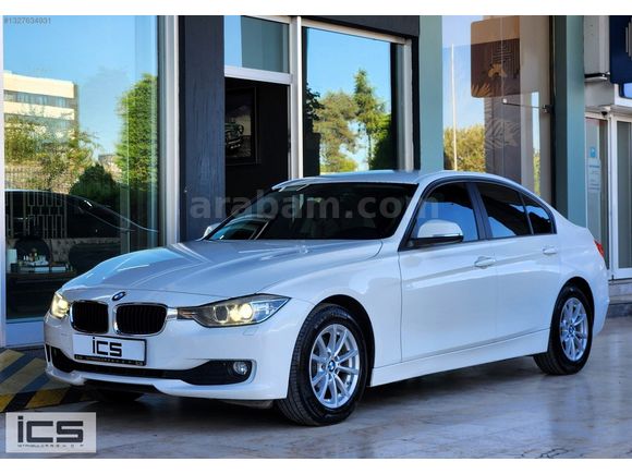 -İCS-2014 BMW 320d Techno Plus HATASIZ YETKİLİ SERVİS BAKIMLI