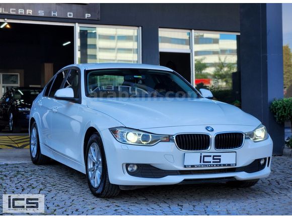 -İCS-2014 BMW 320d Techno Plus HATASIZ YETKİLİ SERVİS BAKIMLI