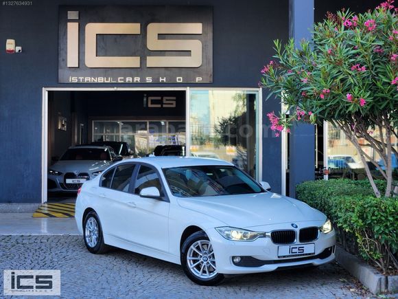 -İCS-2014 BMW 320d Techno Plus HATASIZ YETKİLİ SERVİS BAKIMLI