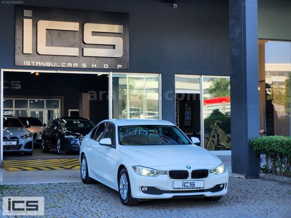 -İCS-2014 BMW 320d Techno Plus HATASIZ YETKİLİ SERVİS BAKIMLI