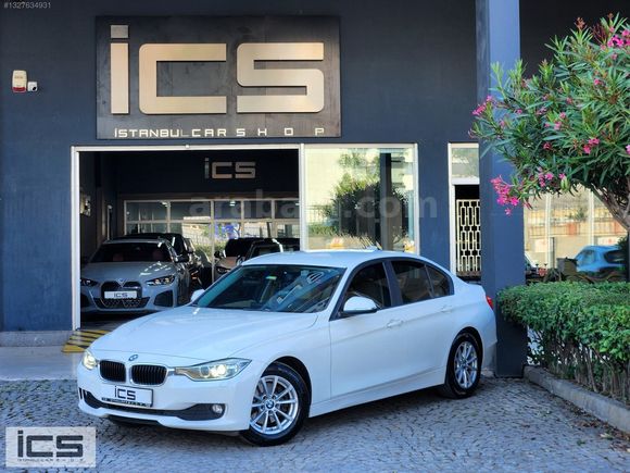 -İCS-2014 BMW 320d Techno Plus HATASIZ YETKİLİ SERVİS BAKIMLI