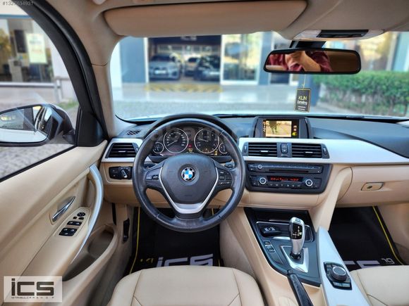 -İCS-2014 BMW 320d Techno Plus HATASIZ YETKİLİ SERVİS BAKIMLI