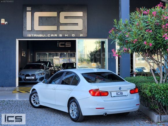 -İCS-2014 BMW 320d Techno Plus HATASIZ YETKİLİ SERVİS BAKIMLI