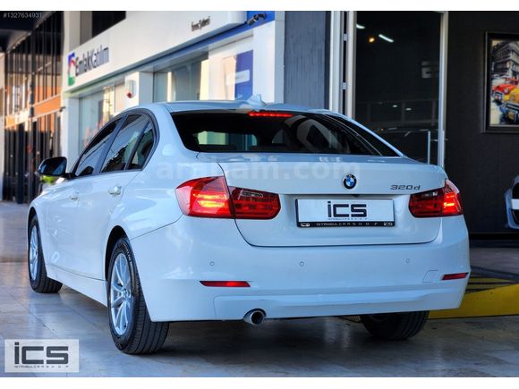 -İCS-2014 BMW 320d Techno Plus HATASIZ YETKİLİ SERVİS BAKIMLI