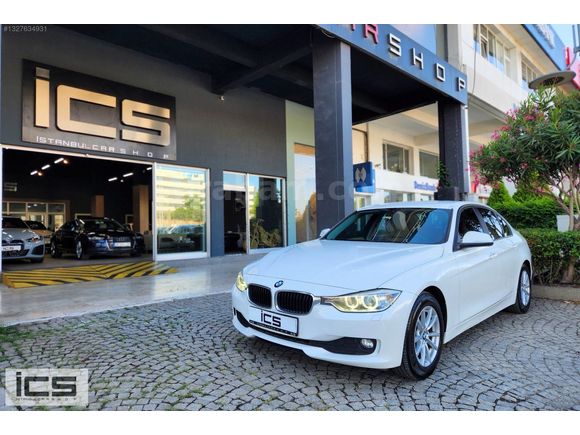 -İCS-2014 BMW 320d Techno Plus HATASIZ YETKİLİ SERVİS BAKIMLI