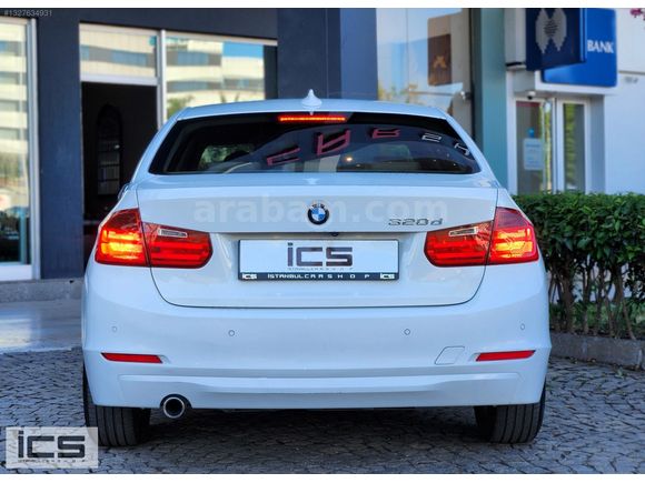 -İCS-2014 BMW 320d Techno Plus HATASIZ YETKİLİ SERVİS BAKIMLI