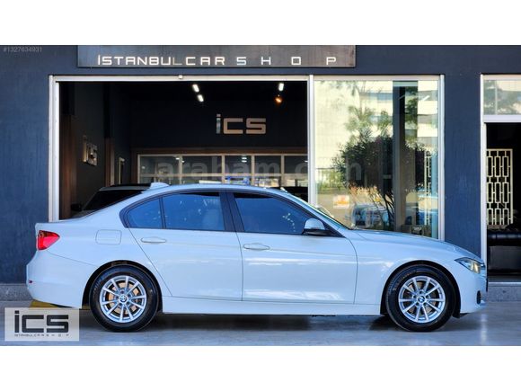 -İCS-2014 BMW 320d Techno Plus HATASIZ YETKİLİ SERVİS BAKIMLI