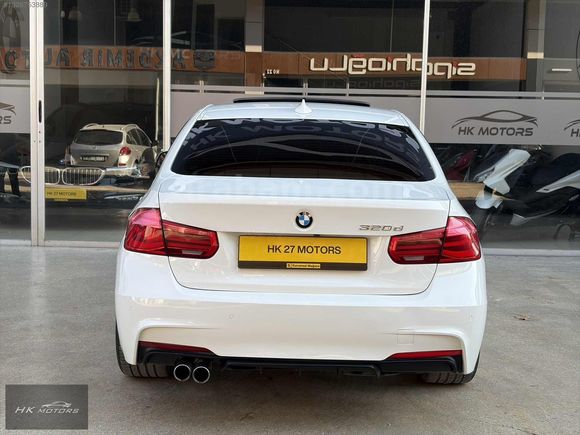HK MOTORS'DAN 2015 BMW 3.20D TECHNO PLUS SUNROOF EKSTRALI 190 HP