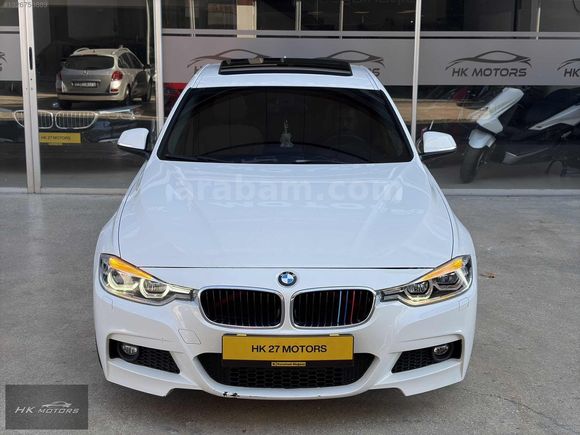 HK MOTORS'DAN 2015 BMW 3.20D TECHNO PLUS SUNROOF EKSTRALI 190 HP