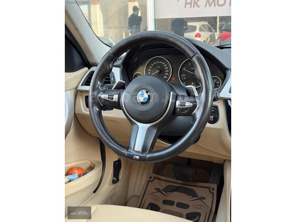 HK MOTORS'DAN 2015 BMW 3.20D TECHNO PLUS SUNROOF EKSTRALI 190 HP