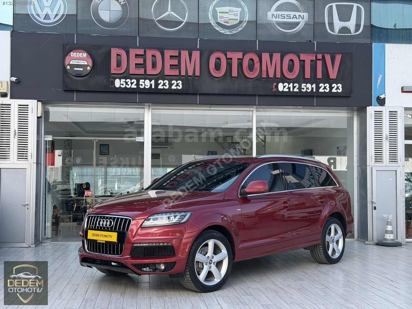 Galeriden Audi Q7 3.0 TDI Quattro 2008 Model İstanbul 226.000 km Kırmızı 3