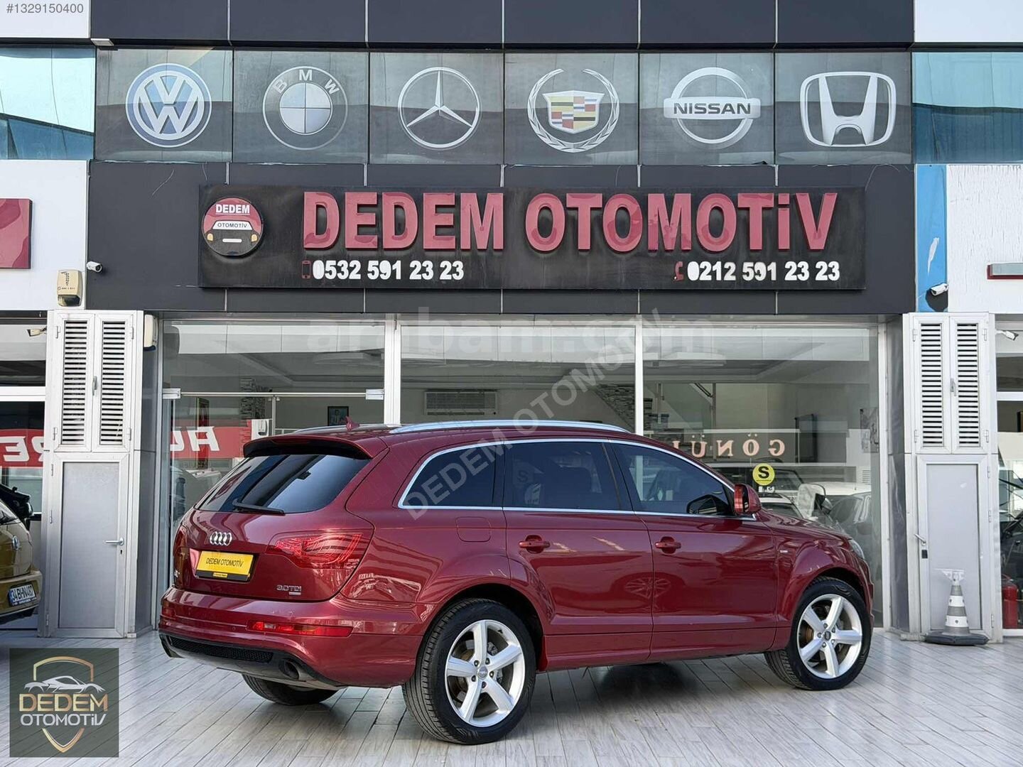 Galeriden Audi Q7 3.0 TDI Quattro 2008 Model İstanbul 226.000 km Kırmızı 7
