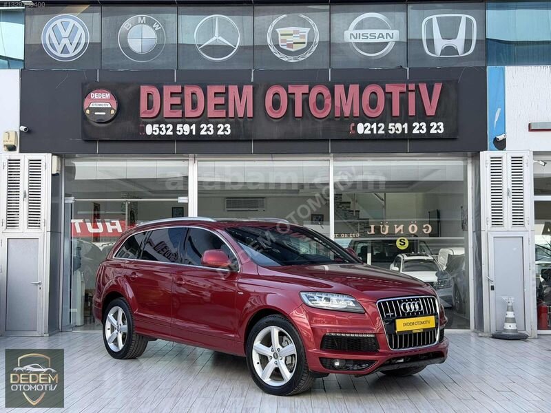 Galeriden Audi Q7 3.0 TDI Quattro 2008 Model İstanbul 226.000 km Kırmızı