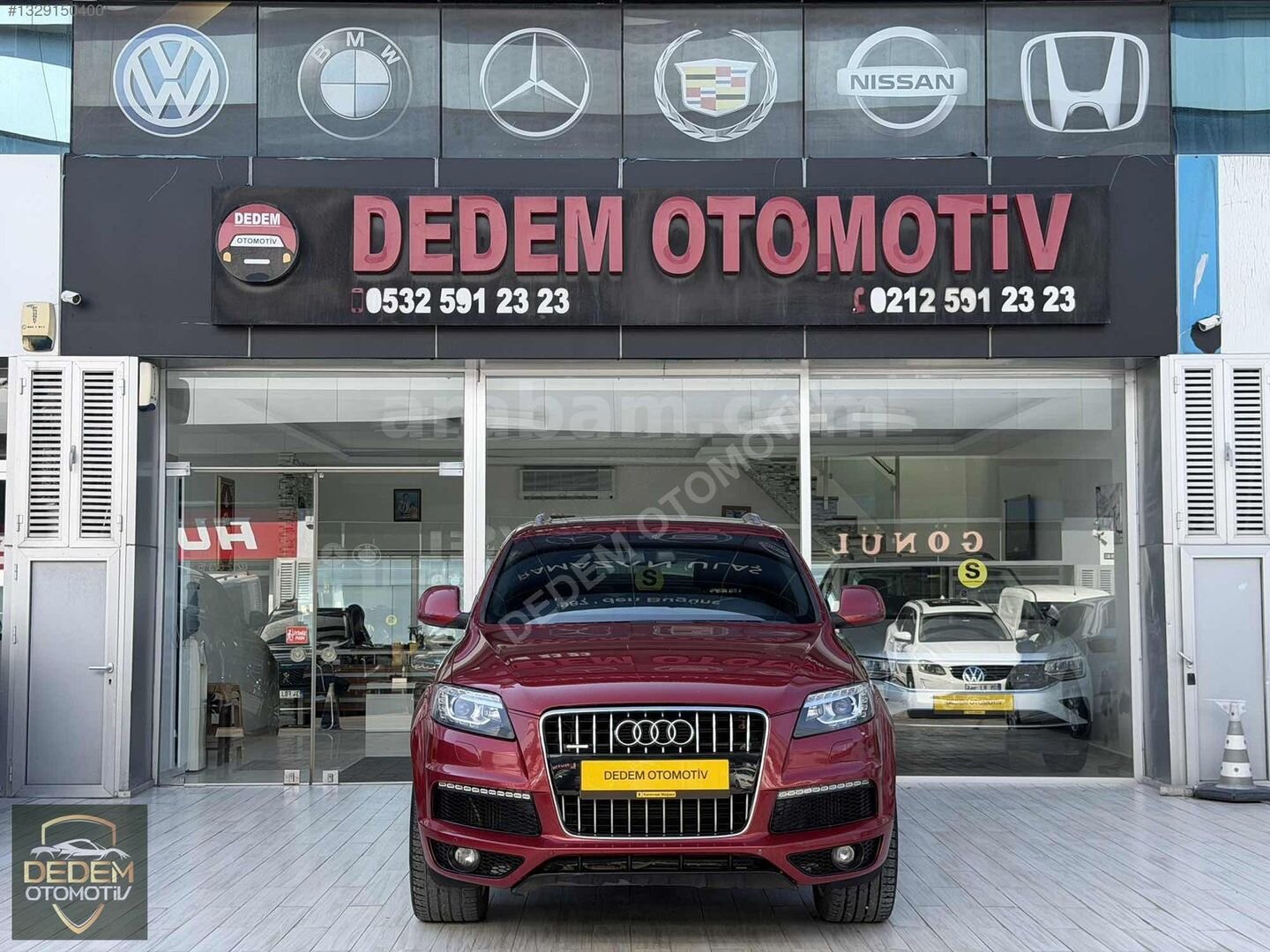 Galeriden Audi Q7 3.0 TDI Quattro 2008 Model İstanbul 226.000 km Kırmızı 2