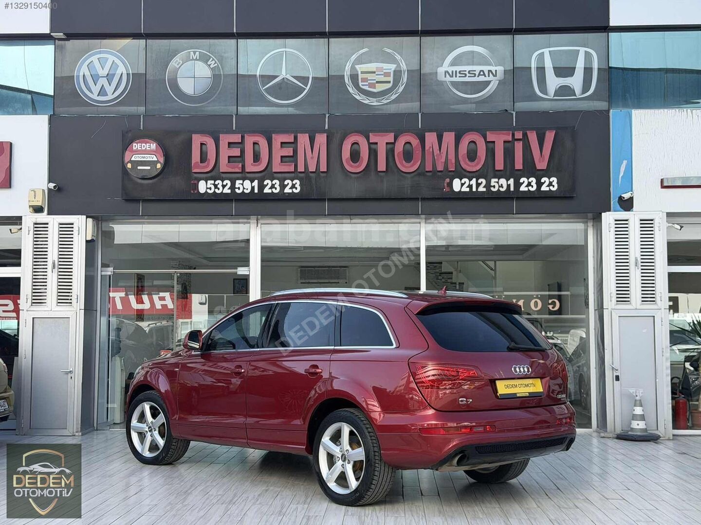 Galeriden Audi Q7 3.0 TDI Quattro 2008 Model İstanbul 226.000 km Kırmızı 6