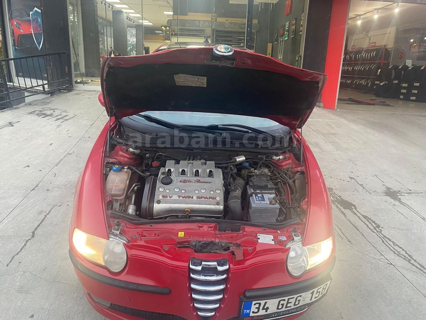 Sahibinden Alfa Romeo 147 1.6 TS Distinctive 2004 Model İstanbul 235.000 km Kırmızı 5
