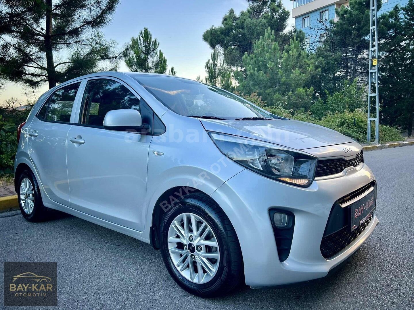 Galeriden Kia Picanto 1.0 MPI Feel 2021 Model İstanbul 63.000 km Gri 3