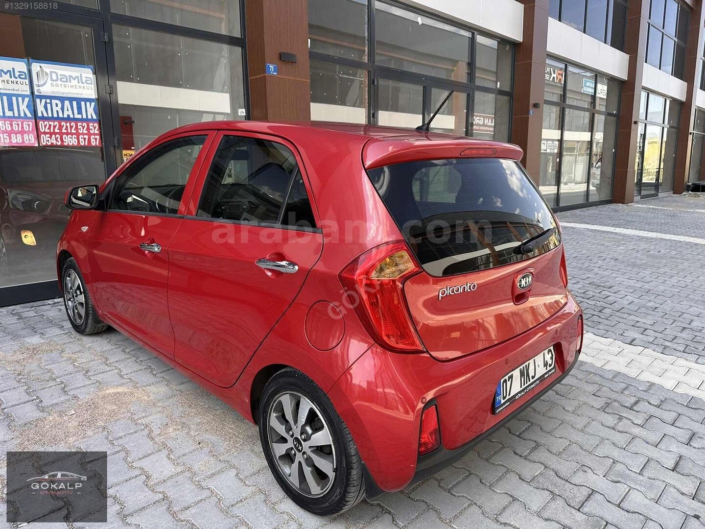 Galeriden Kia Picanto 1.25 EX 2016 Model Afyonkarahisar 60.000 km Kırmızı 3