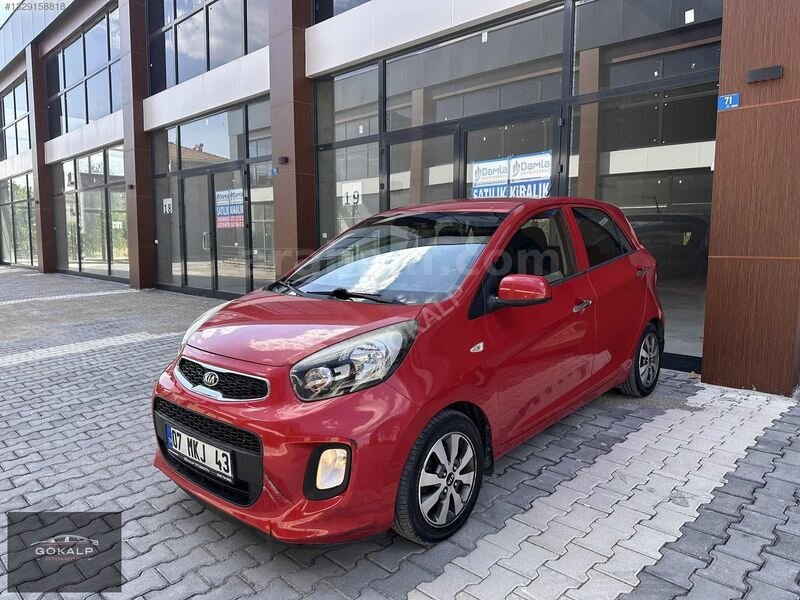 Galeriden Kia Picanto 1.25 EX 2016 Model Afyonkarahisar 60.000 km Kırmızı