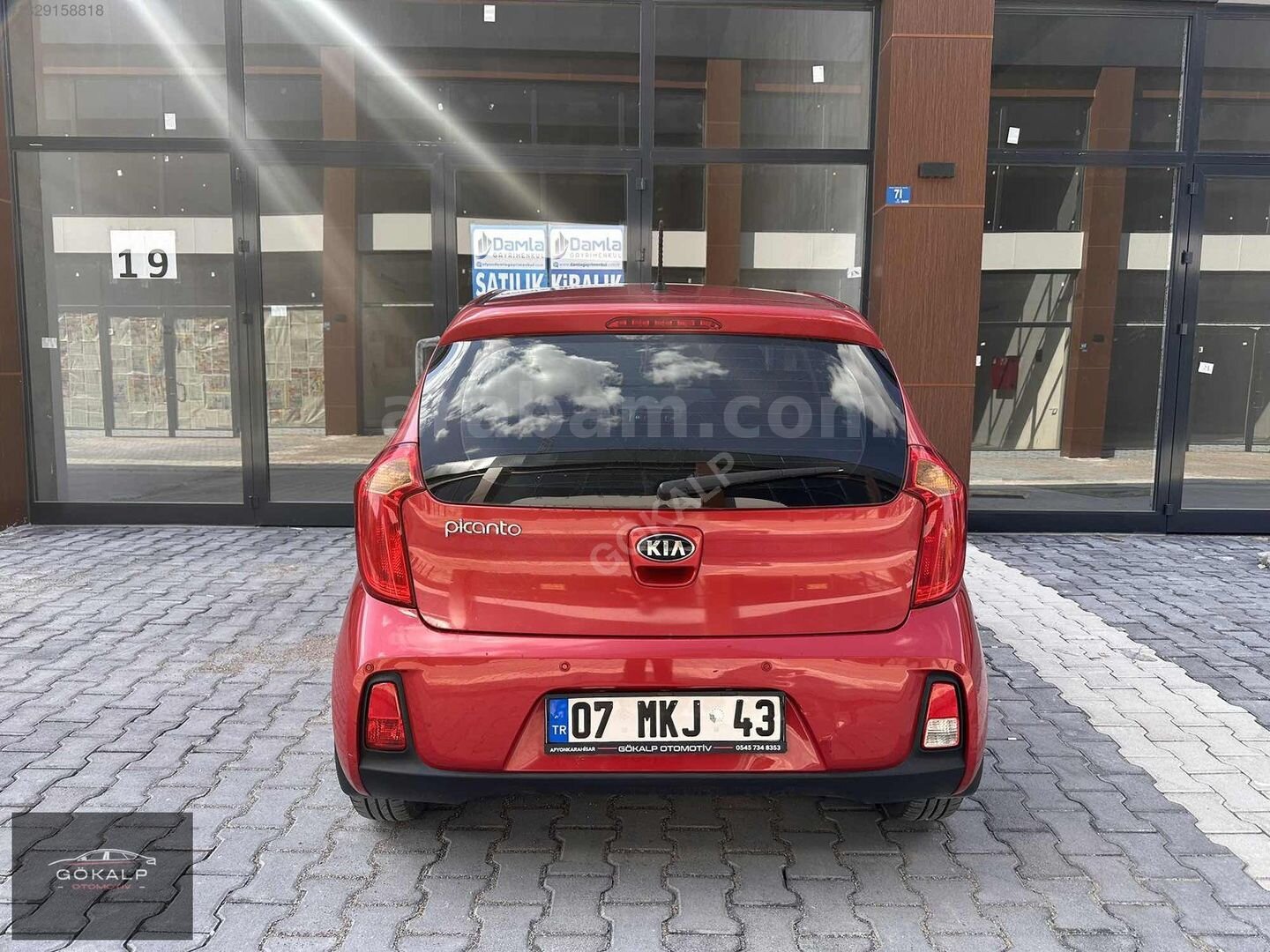 Galeriden Kia Picanto 1.25 EX 2016 Model Afyonkarahisar 60.000 km Kırmızı 4