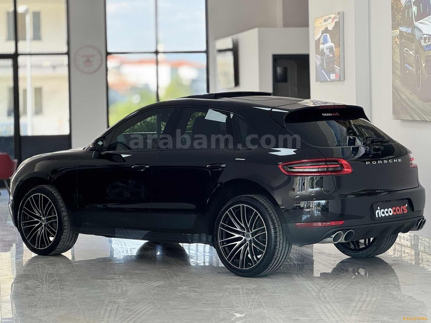 Galeriden Porsche Macan 2.0 2017 Model Denizli 147.000 km Siyah 6