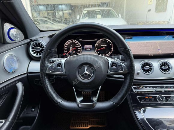 2017 MERCEDES-BENZ E180 AMG 9G-TRONİC COMMAND + 19"JANT + HAFIZA