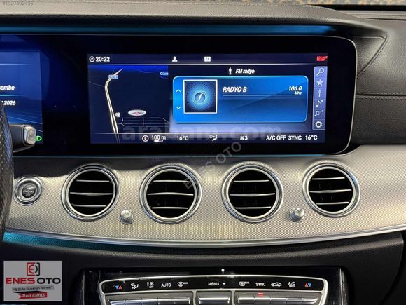 ENES OTOdan_2017 * E180 * AMG / 9G-Tronic_SERVİS BAKIMLI_BOYASIZ