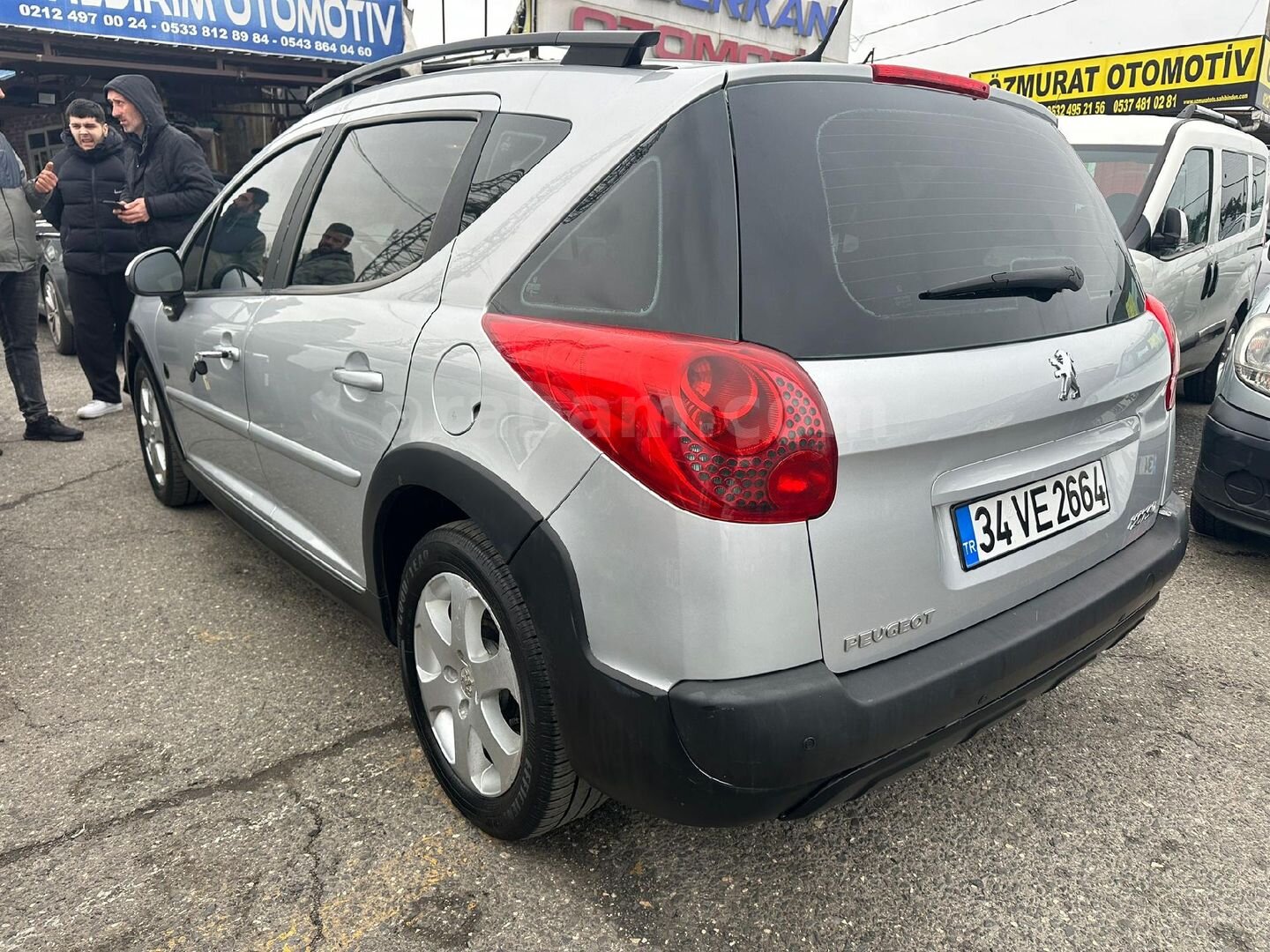Sahibinden Peugeot 207 1.6 HDi Outdoor 2009 Model İstanbul 216.000 km Gri (Gümüş) 6