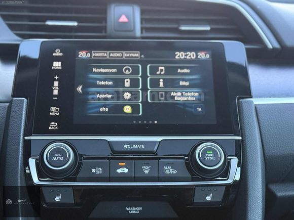 2017 CİVİC EXECUTİVE 93 BİN KM LANSMAN RENK+ KEYLESS+ISITMA FULL