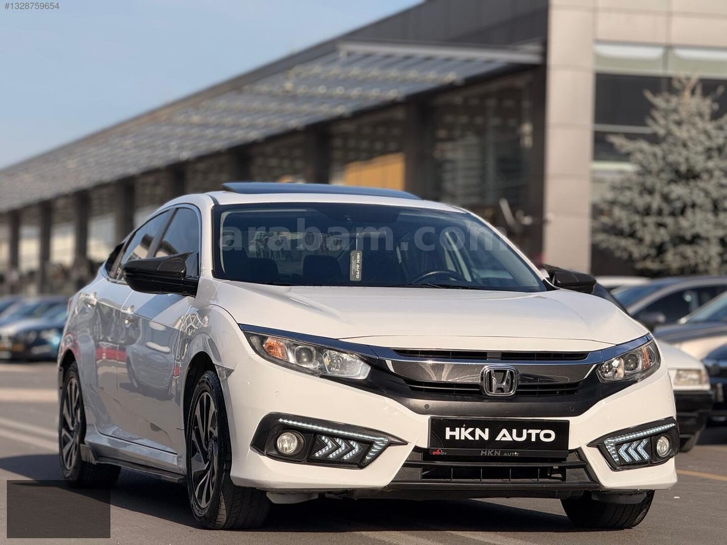 Galeriden Honda Civic 1.6i VTEC Eco Elegance 2017 Model Ankara 152.000 km Beyaz 5