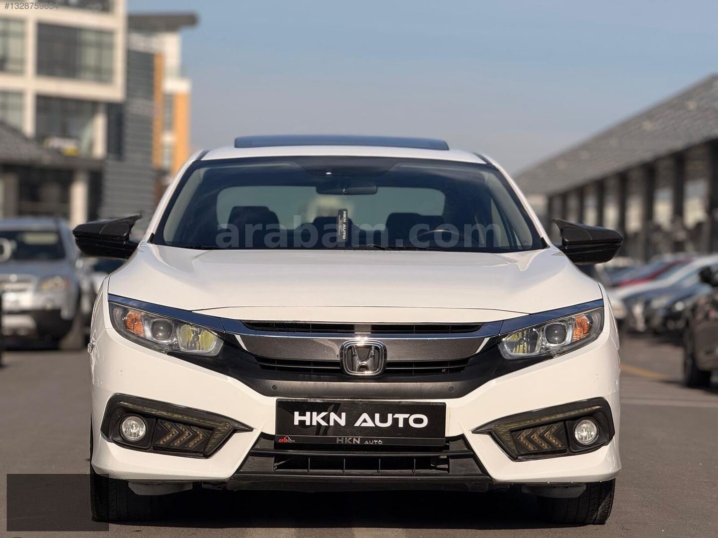 Galeriden Honda Civic 1.6i VTEC Eco Elegance 2017 Model Ankara 152.000 km Beyaz 6