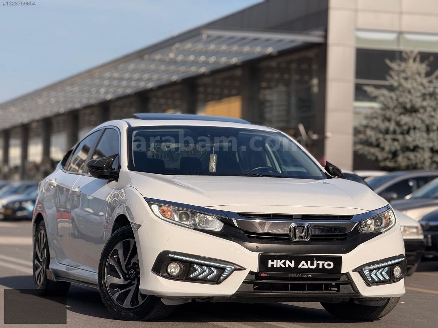 Galeriden Honda Civic 1.6i VTEC Eco Elegance 2017 Model Ankara 152.000 km Beyaz 2