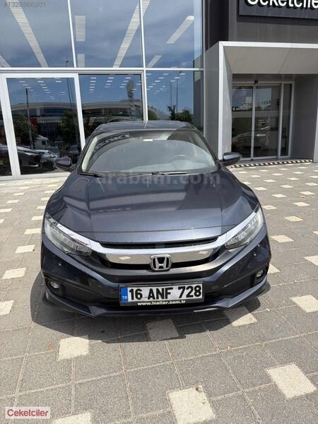 Galeriden Honda Civic 1.6i VTEC Eco Elegance 2021 Model Bursa 87.000 km Mavi