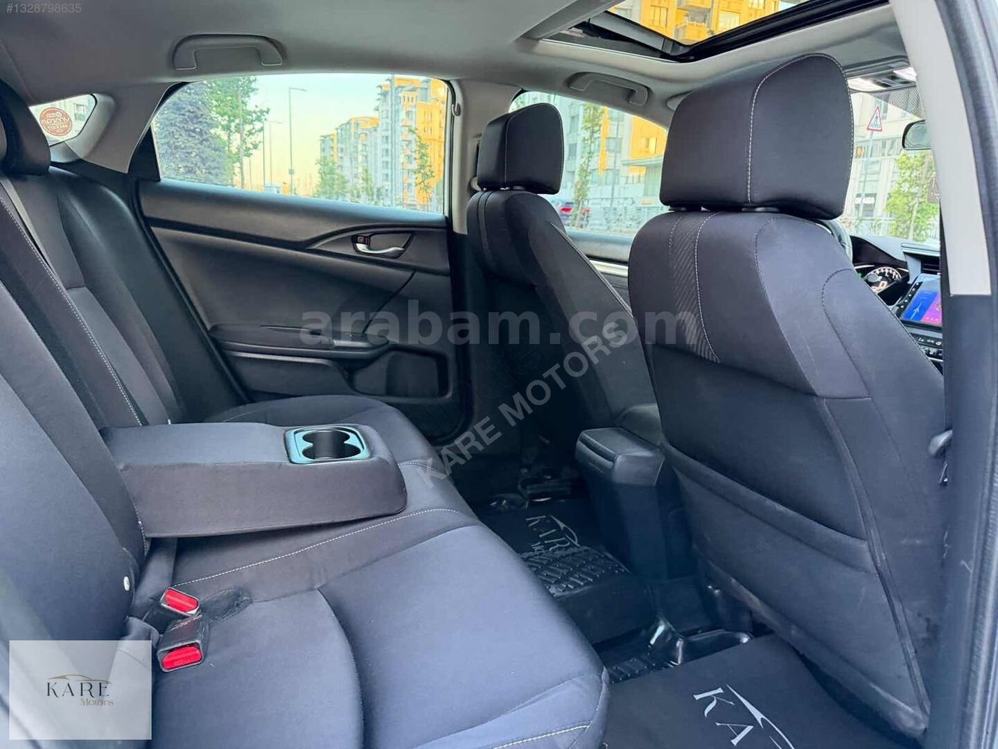 Galeriden Honda Civic 1.6i VTEC Eco Elegance 2016 Model İstanbul 187.000 km Beyaz 4