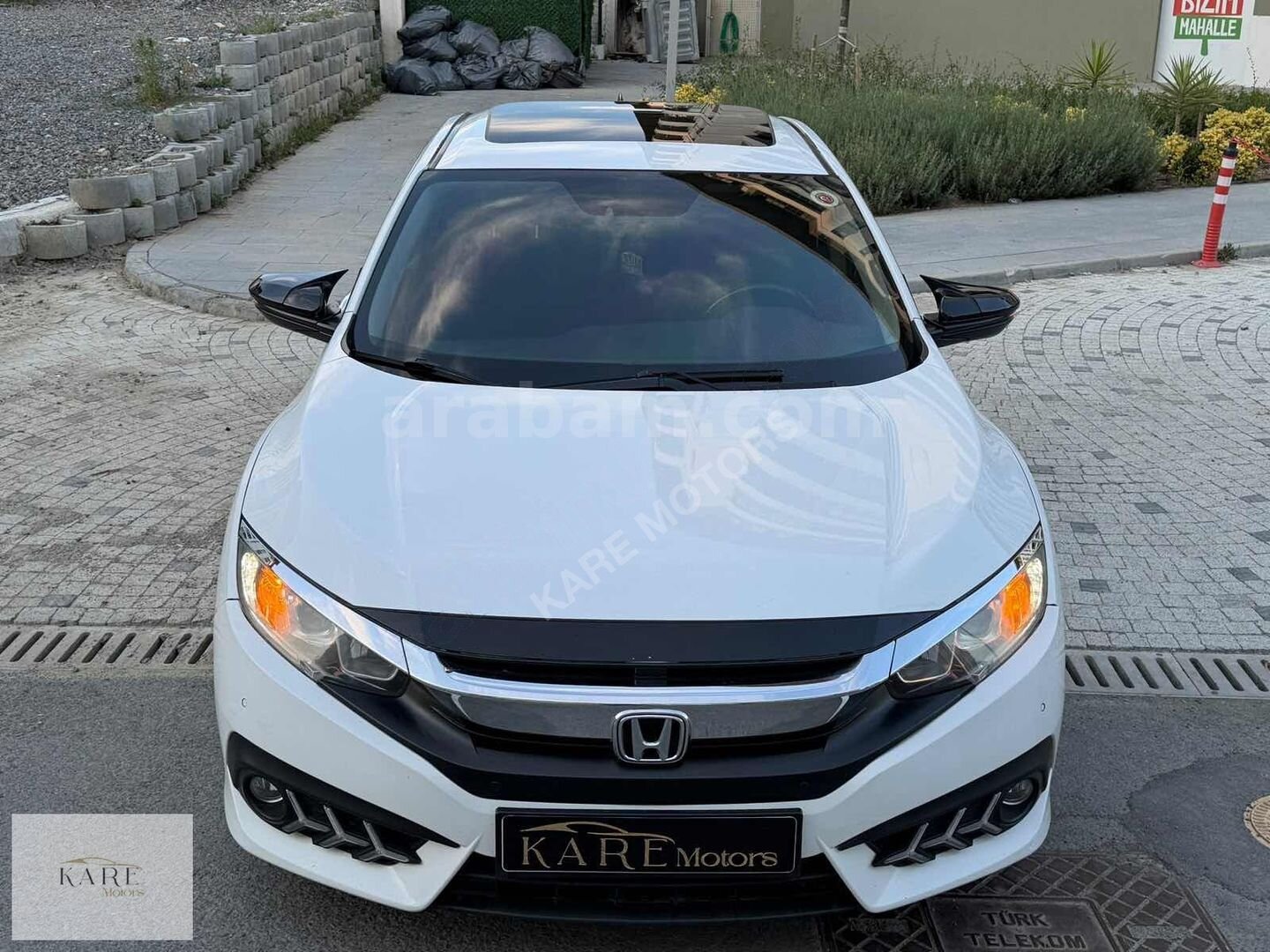 Galeriden Honda Civic 1.6i VTEC Eco Elegance 2016 Model İstanbul 187.000 km Beyaz 6