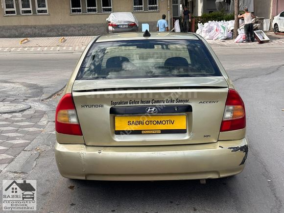 2000 HYUNDAİ ACCENT 1.3 LPGLİ MİLENYUM KASA