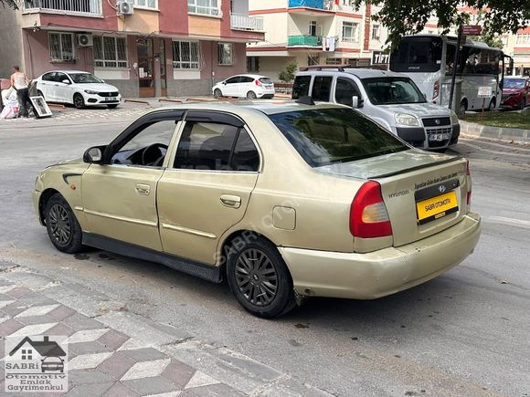 2000 HYUNDAİ ACCENT 1.3 LPGLİ MİLENYUM KASA