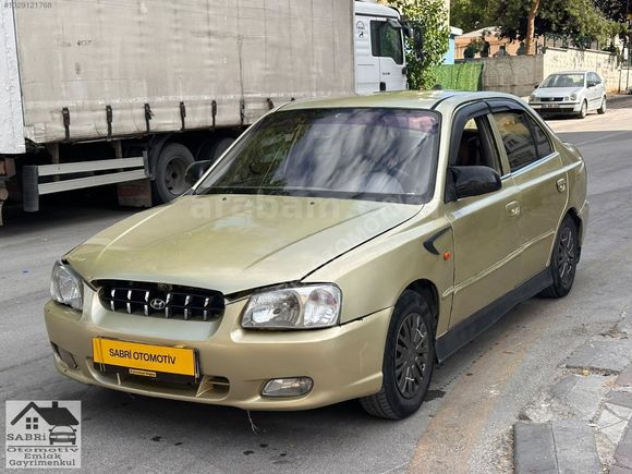 2000 HYUNDAİ ACCENT 1.3 LPGLİ MİLENYUM KASA