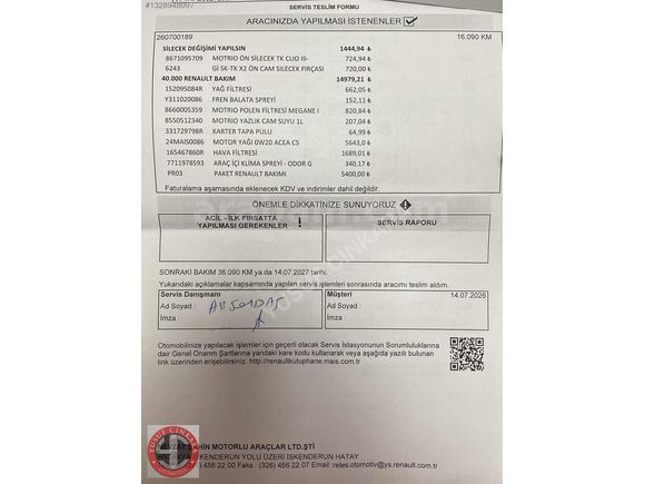 2024 RENAULT MEGANE 1.3 TCE TOUCH 16 BİN'DE EMSALSİZ TEMİZLİKTE