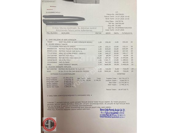 2024 RENAULT MEGANE 1.3 TCE TOUCH 16 BİN'DE EMSALSİZ TEMİZLİKTE