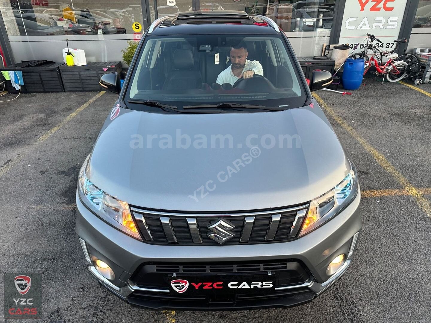 Galeriden Suzuki Vitara 1.4 Boosterjet GLX 2019 Model İstanbul 90.000 km Gri 4