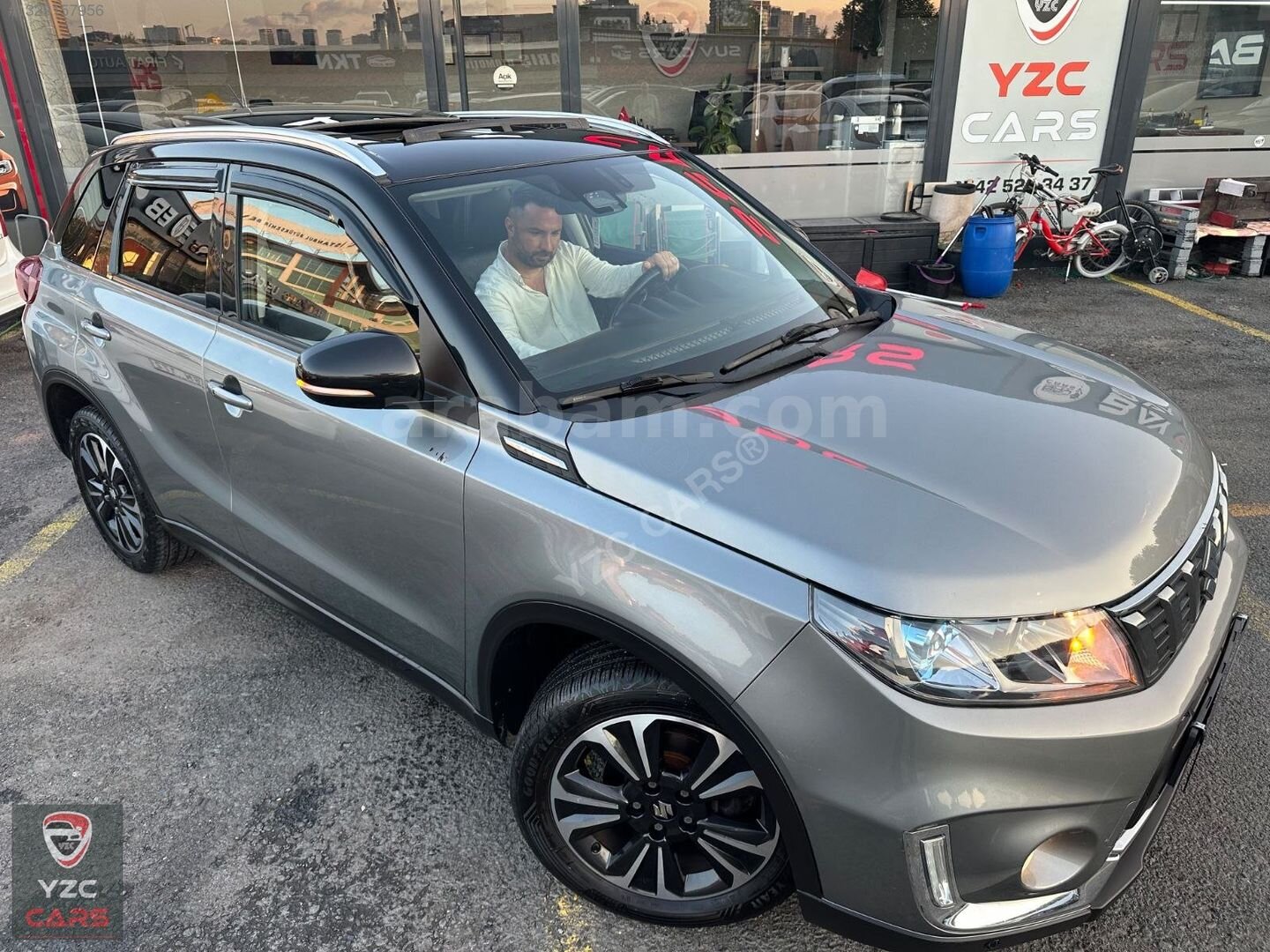 Galeriden Suzuki Vitara 1.4 Boosterjet GLX 2019 Model İstanbul 90.000 km Gri 6