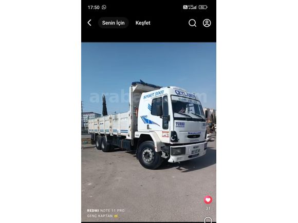 Sahibinden Ford Trucks Cargo 2520 D25 S (6x2)